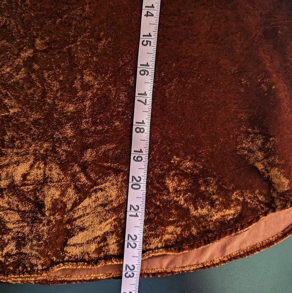 Velvet Tank Burnt Orange LOFT medium petite - Picture 10 of 10